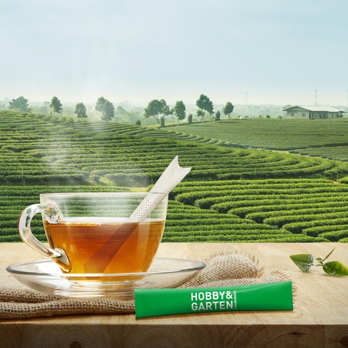 TeaStick - Te Verde Zenzero Limone - Design Personalizzato