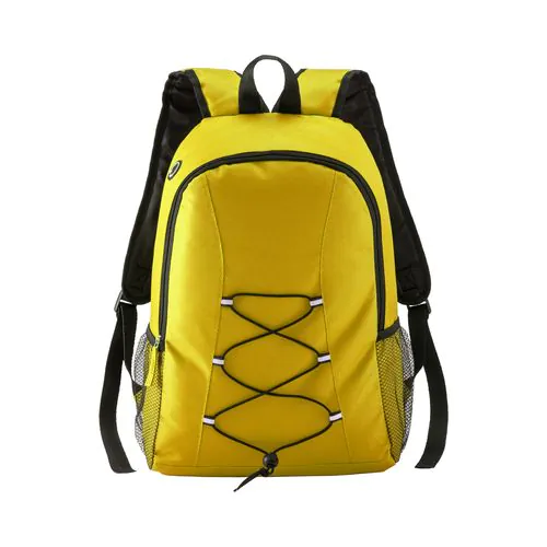 600D polyester Backpack with earbuds port
