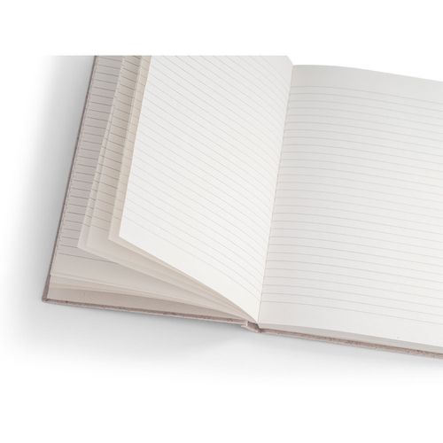 TEAPAD RIGID. A5 notepad with hard cover made from tea leafs waste (65%) TEAPAD RIGID. A5 notepad with hard cover made from tea leafs waste (65%)