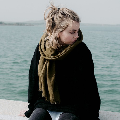 Classic cotton scarf Grignetta Classic cotton scarf Grignetta