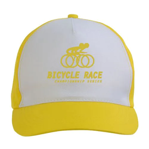 Polyester Hat, 5 panels, with adjustable velcro strap Polyester Hat, 5 panels, with adjustable velcro strap