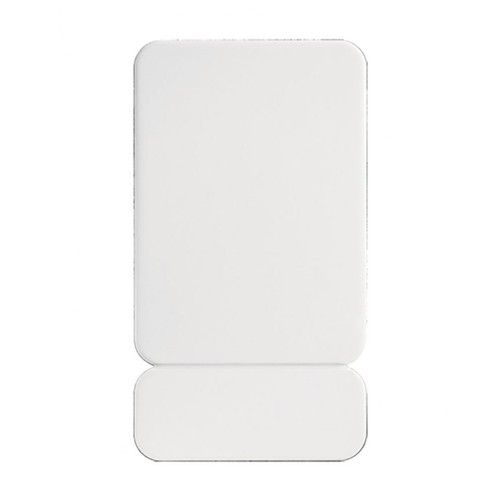 WHITE SUBLIMATION PLATE mm 125X80