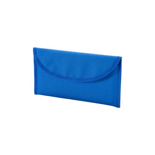 600D polyester document pouch with two pockets and velcro closure