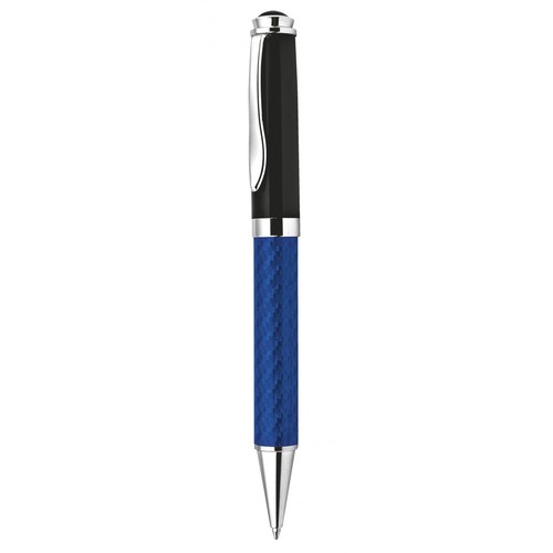 BALLPOINT PEN METAL AND GLASS FIBER blue