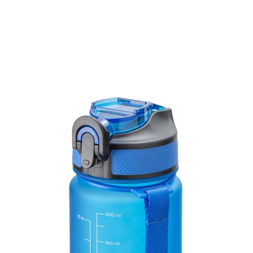 Flasche aus transparentem PETG, 1 l Flasche aus transparentem PETG, 1 l
