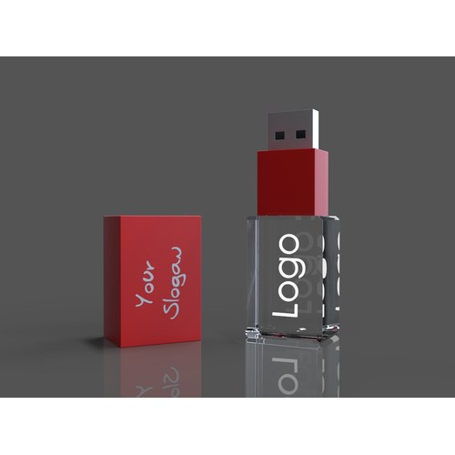 USB CRYSTAL 3D colour (32GB)