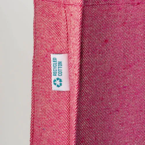Tote bag en coton recyclé 280 g/m2, anses longues et soufflet Tote bag en coton recyclé 280 g/m2, anses longues et soufflet