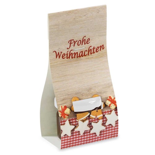 Jam in handover-packaging - orange