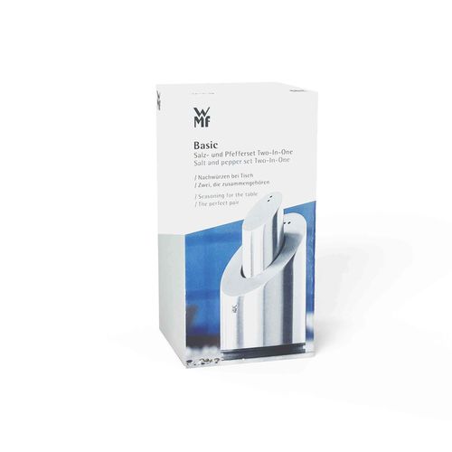 WMF 2-in-1 zout & peper set zilver