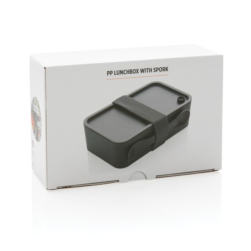 PP lunchbox with spork PP lunchbox with spork