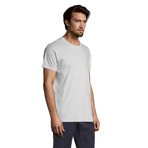 Tee-Shirt Unisexe Couleur - 150gr Gris Chiné XL Tee-Shirt Unisexe Couleur - 150gr Gris Chiné XL