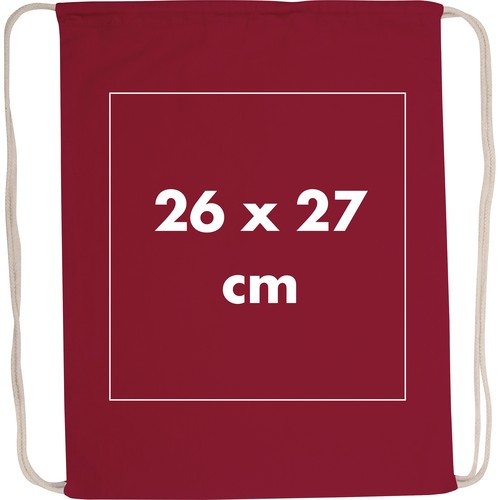 Cotton gym bag