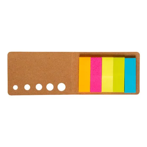 Mini cardboard sticky note holder