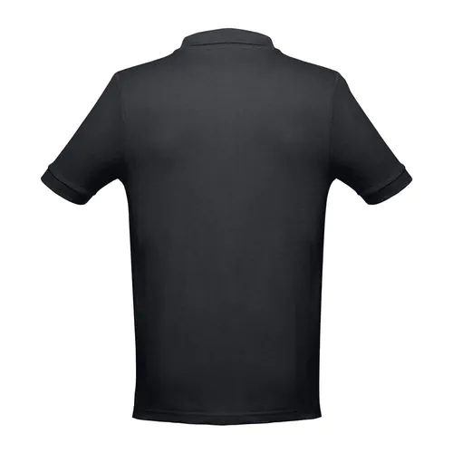THC ADAM. Polo da uomo in cotone a maniche corte