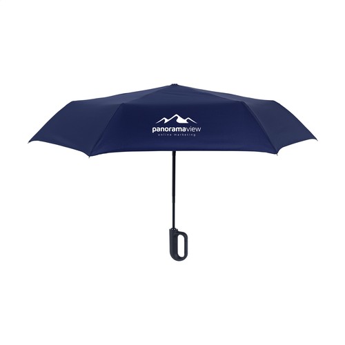 Carabiner RCS RPET parapluie pliable 21 inch Carabiner RCS RPET parapluie pliable 21 inch