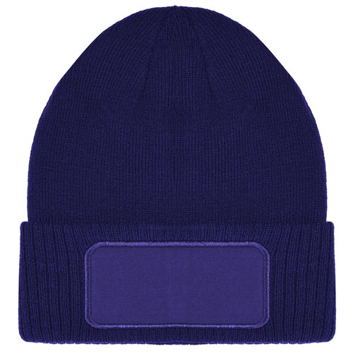 BONNET DOUBLE COUCHE AVEC ETIQUETTE