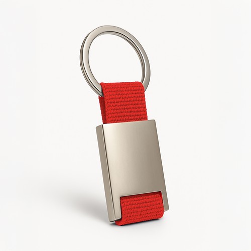 Metal and nylon key ring Metal and nylon key ring