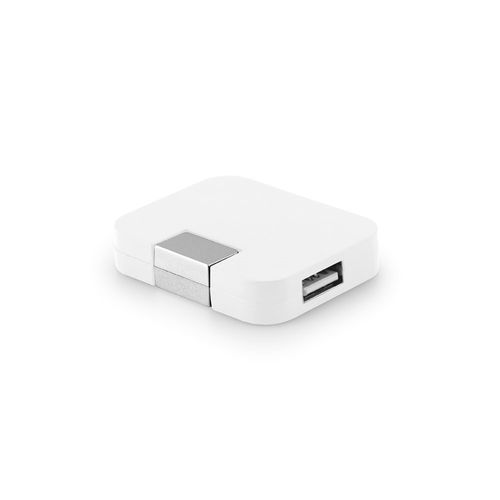 JANNES. HUB mit 4 USB-A-Anschlüssen aus ABS JANNES. HUB mit 4 USB-A-Anschlüssen aus ABS