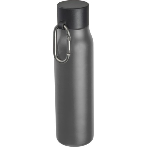 Dubbelwandige drinkfles met karabijnhaak, 600 ml Dubbelwandige drinkfles met karabijnhaak, 600 ml