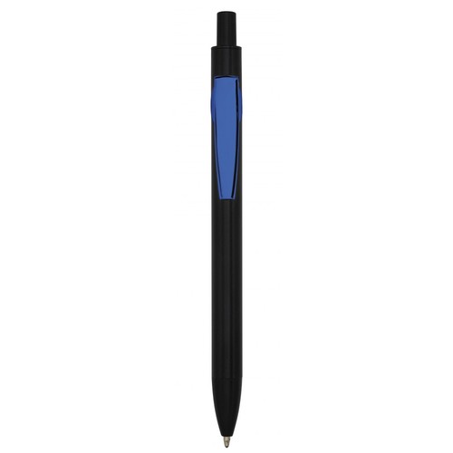 PEN IN SATIN BLACK AND BLUE POLISHED PEN IN SATIN BLACK AND BLUE POLISHED