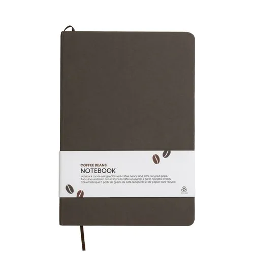 Carnet de notes avec couverture en résidus de fruits et fermeture élastique Carnet de notes avec couverture en résidus de fruits et fermeture élastique