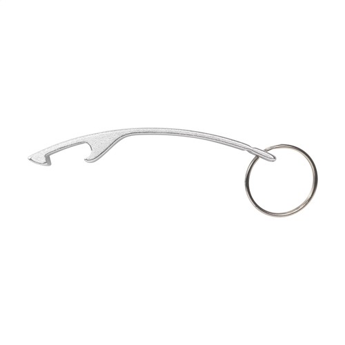Alu Opener GRS Recycled keyring Alu Opener GRS Recycled keyring
