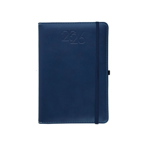 Agenda journalier 2026, couverture rigide en PU thermocollé avec piqûres sur les bords Agenda journalier 2026, couverture rigide en PU thermocollé avec piqûres sur les bords