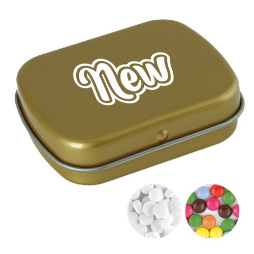 Boîte à charnière avec minties Boîte à charnière avec minties