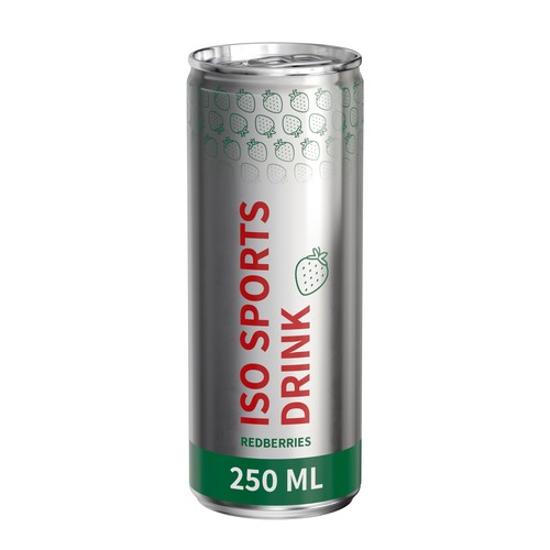 Iso Sports Drink Fruits rouges, Fullbody transparent (brillant) Iso Sports Drink Fruits rouges, Fullbody transparent (brillant)