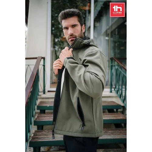 THC ZAGREB. Veste softshell pour homme en polyester et élasthanne THC ZAGREB. Veste softshell pour homme en polyester et élasthanne