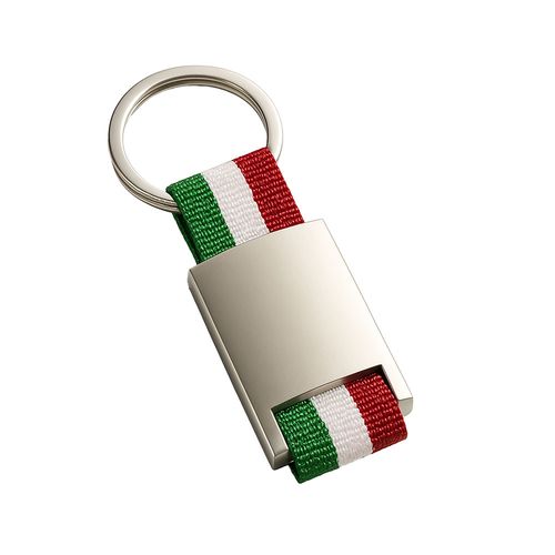 Metal and nylon key ring