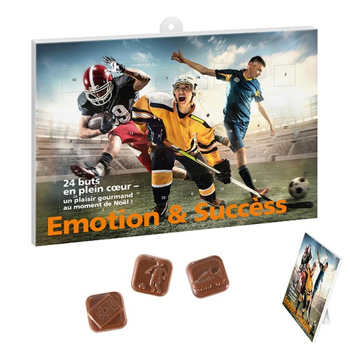 Calendrier A. football choco
