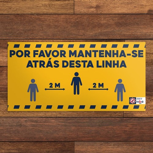 CUSTOMIZABLE FLOOR STICKER 60X30CM