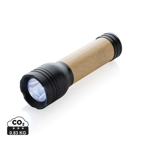 Lucid 1W RCS certified recycled plastic & bamboo torch Lucid 1W RCS certified recycled plastic & bamboo torch