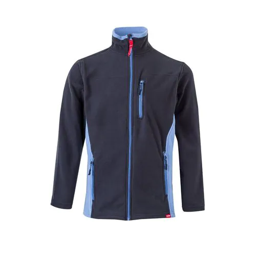 VL GERAS. Two-tone fleece jacket (220g/m²) in polyester (100%) VL GERAS. Two-tone fleece jacket (220g/m²) in polyester (100%)