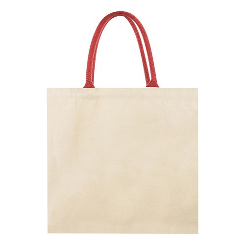 Cotton canvas 320gr/m² shopper bag, natural color Deutzia Cotton canvas 320gr/m² shopper bag, natural color Deutzia