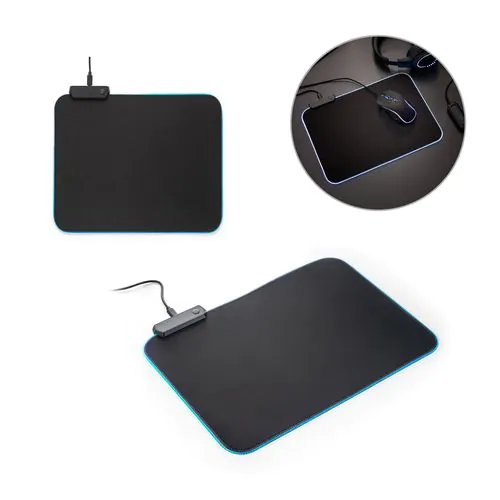THORNE MOUSEPAD RGB. Podkładka pod mysz do gier z podświetleniem LED RGB z poliestru THORNE MOUSEPAD RGB. Podkładka pod mysz do gier z podświetleniem LED RGB z poliestru