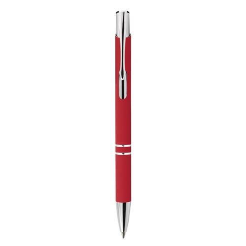 BALLPOINT ALUMINIUM RUBBER-COATED RED BALLPOINT ALUMINIUM RUBBER-COATED RED
