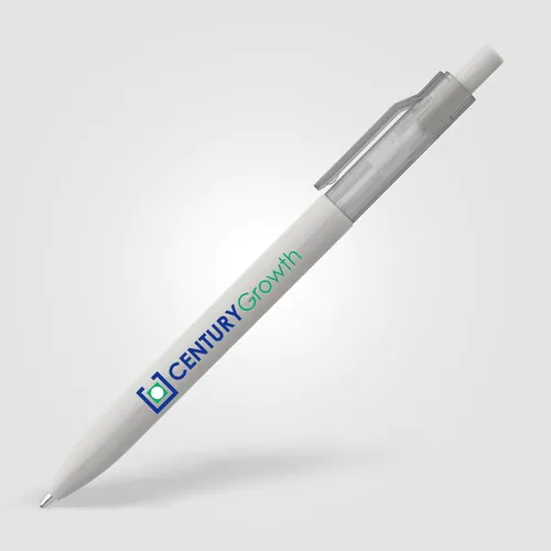 Penna Nimbus rPET con clip traslucida Penna Nimbus rPET con clip traslucida