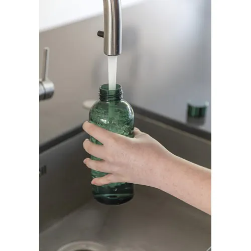 Bouteille d'eau étanche avec bouchon en métal Bouteille d'eau étanche avec bouchon en métal