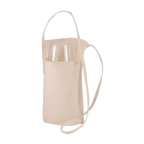 Cotton neck tasting glass holder