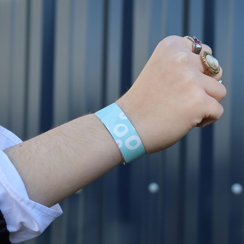 Pulsera de Identificación Tyvek 19mm Personalizable Pulsera de Identificación Tyvek 19mm Personalizable