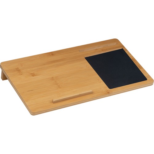 Laptop tray with mousepad and mobile phone holder