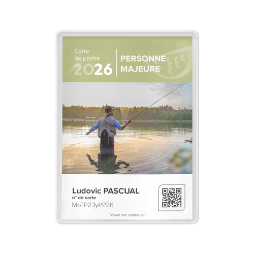 hunting/fishing license holder