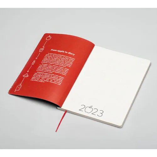 Mindnotes® diary in Newapple softcover
