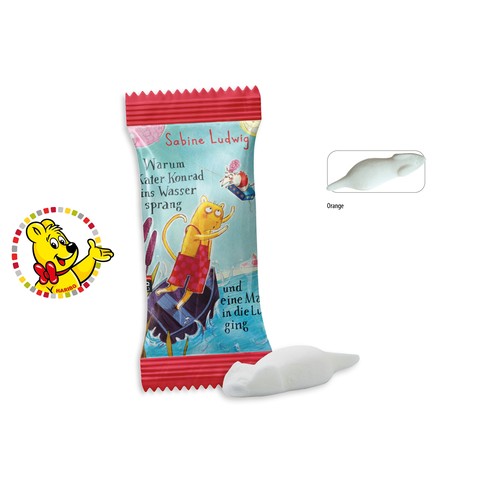 HARIBO White Mouse promotional bag, HARIBO White Mouse