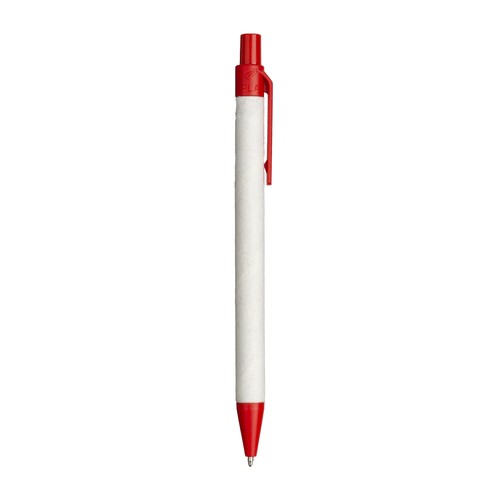 Stylo à bille en papier recyclé avec détails en PLA coloré Stylo à bille en papier recyclé avec détails en PLA coloré