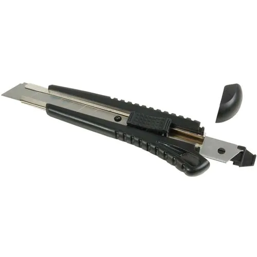 ABS-Schneider/Messer mit Klingenanschlag, große und 2 Ersatzklingen ABS-Schneider/Messer mit Klingenanschlag, große und 2 Ersatzklingen