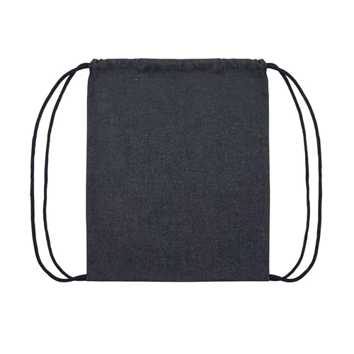 Impact AWARE™ recycled denim drawstring backpack Impact AWARE™ recycled denim drawstring backpack