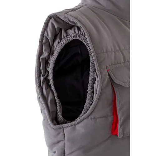 VL NERGAL. Padded vest, two-tone, multi-pocket (120g/m²), in polyester (100%) VL NERGAL. Padded vest, two-tone, multi-pocket (120g/m²), in polyester (100%)